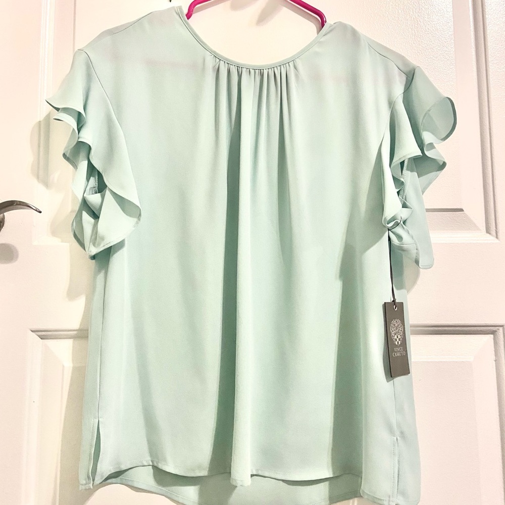 Vince Camuto Light Blue Blouse